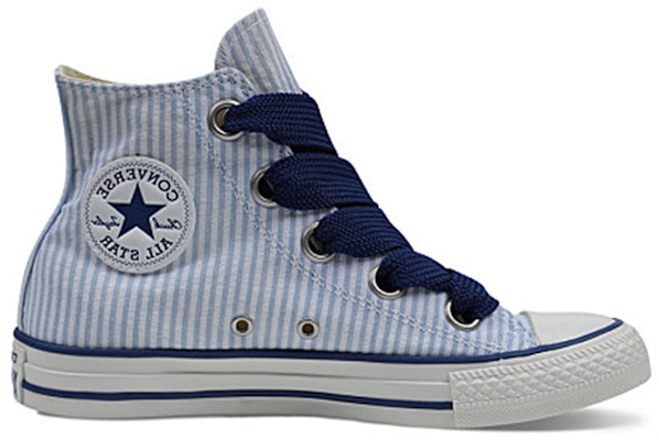 (Women) Converse Chuck Taylor All Star big Eyelet Seersucher 'Blue' 560995C Order (Women) Converse Chuck Taylor All Star big Eyelet Seersucher 'Blue' 560995C