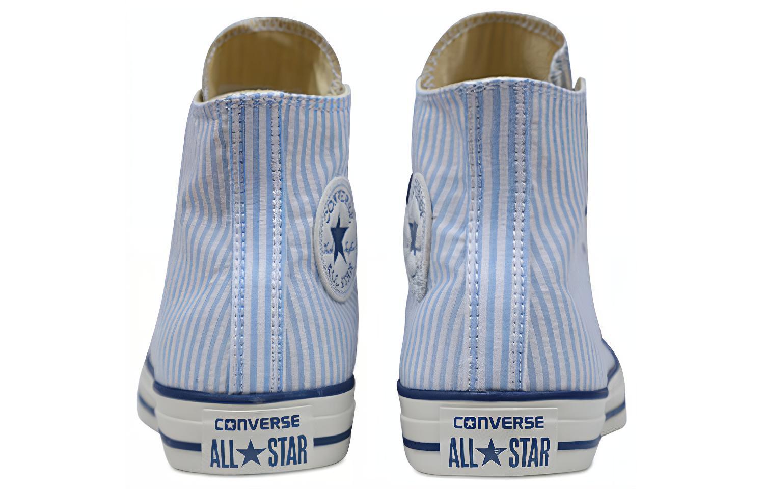 Shop (Women) Converse Chuck Taylor All Star big Eyelet Seersucher 'Blue' 560995C