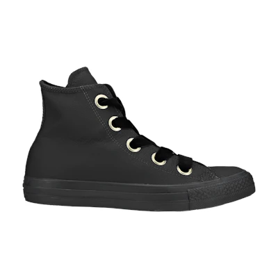 (W) Converse Chuck Taylor All Star Big Eyelets High 'Black Gold'