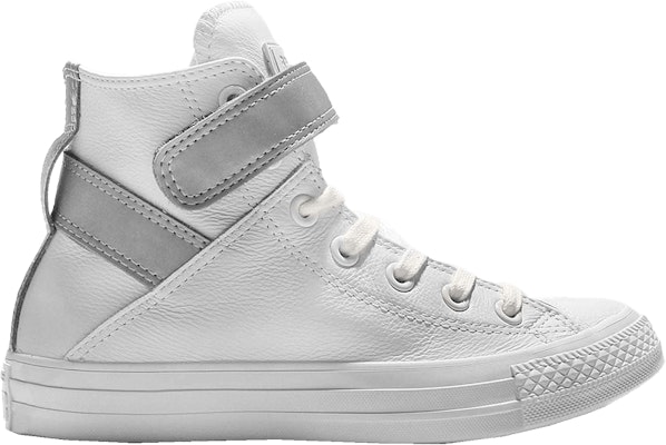 (W) Converse Chuck Taylor All Star Brea Reflective Hi 'Putih Perak' 553423C Buy (W) Converse Chuck Taylor All Star Brea Reflective Hi 'Putih Perak' 553423C