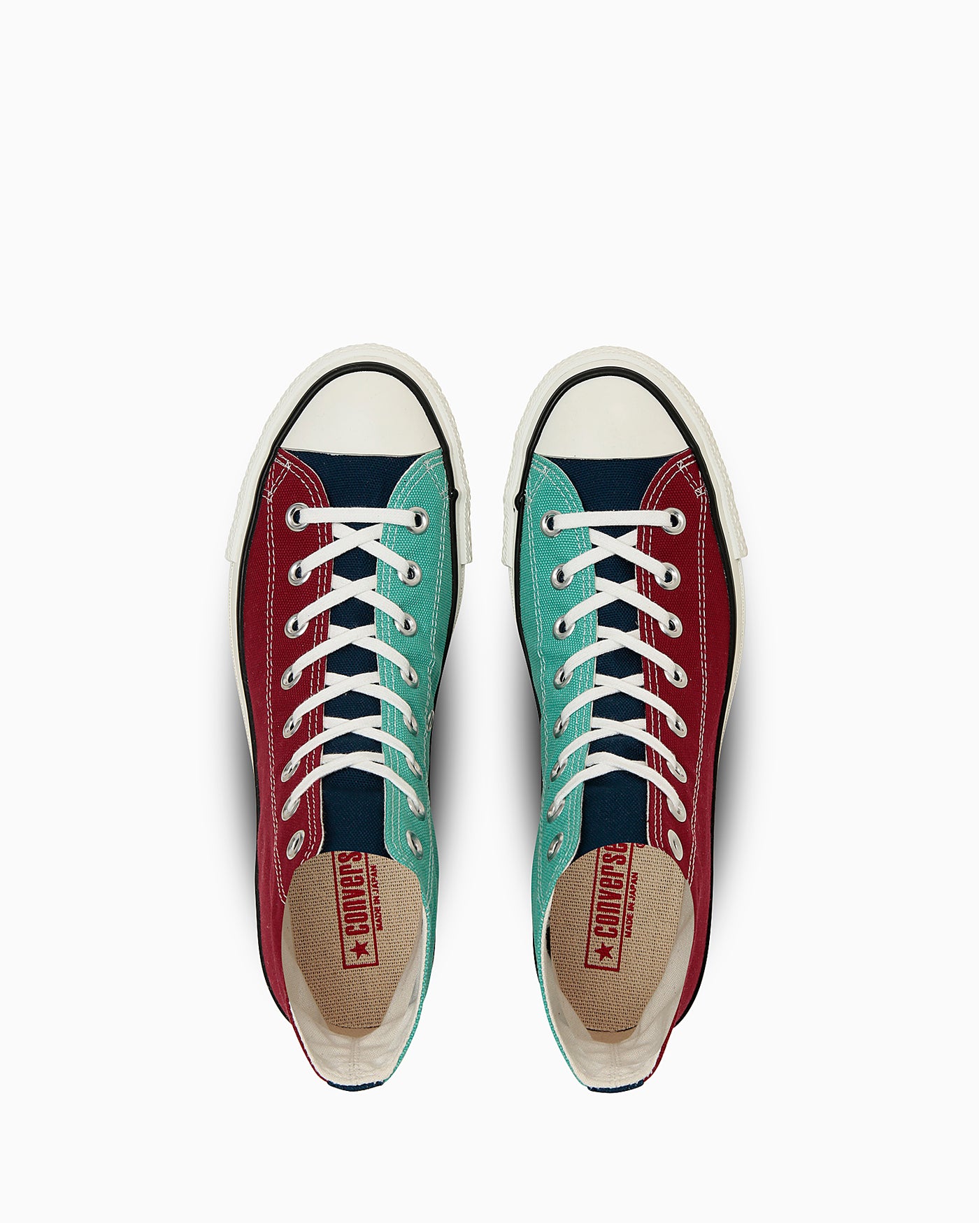 Lookbook Converse Chuck Taylor All Star Canvas High Top Maroon/Dark Navy/Mint 31315470