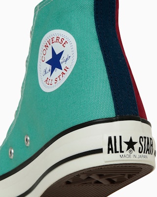 Converse Chuck Taylor All Star Canvas High Top Maroon/Dark Navy/Mint 31315470 Sizing Converse Chuck Taylor All Star Canvas High Top Maroon/Dark Navy/Mint 31315470