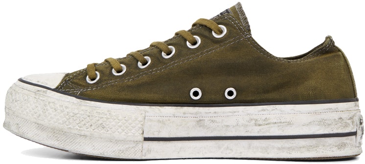 women-converse-chuck-taylor-all-star-canvas-rust-platform-low-top-thick-sole-dirty-shoes-army-green-565763-c