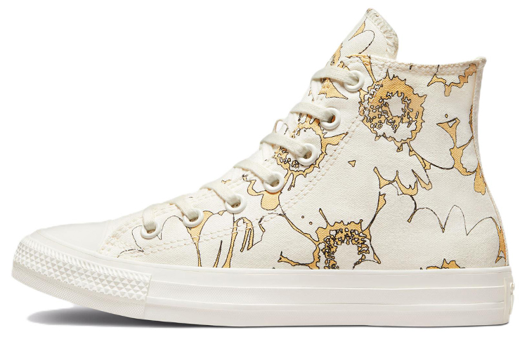 (W) Converse Chuck Taylor All Star Crafted Florals Egret