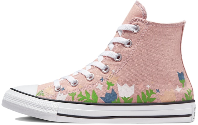(W) Converse Chuck Taylor All Star Crafted High 'Floral' Wanita Bunga Sneaker 572931F Buy (W) Converse Chuck Taylor All Star Crafted High 'Floral' Wanita Bunga Sneaker 572931F
