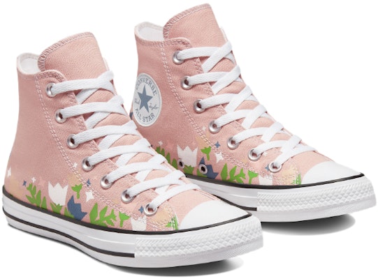 (W) Converse Chuck Taylor All Star Crafted High 'Floral' Wanita Bunga Sneaker 572931F Lookbook (W) Converse Chuck Taylor All Star Crafted High 'Floral' Wanita Bunga Sneaker 572931F