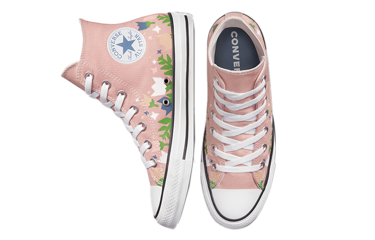 (W) Converse Chuck Taylor All Star Crafted High 'Floral' 圖 4
