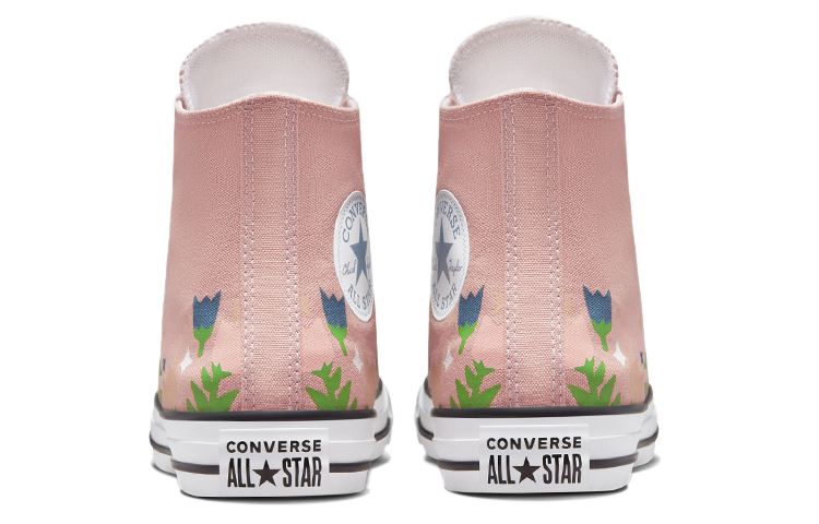 (W) Converse Chuck Taylor All Star Crafted High 'Floral' 圖 5