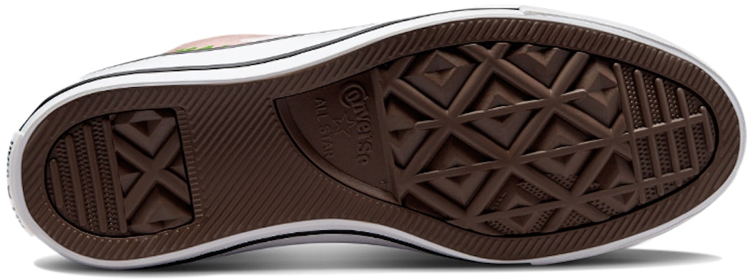 (W) Converse Chuck Taylor All Star Crafted High 'Floral' Wanita Bunga Sneaker 572931F Details for (W) Converse Chuck Taylor All Star Crafted High 'Floral' Wanita Bunga Sneaker 572931F