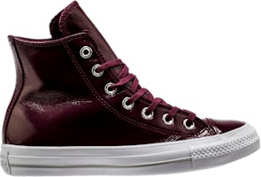 (Women) Converse Chuck Taylor All Star Crinkled Patent Leather Hi 'Dark Sangria' 557939C (Women) Converse Chuck Taylor All Star Crinkled Patent Leather Hi 'Dark Sangria' 557939C
