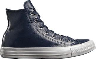 (Women) Converse Chuck Taylor All Star Crinkled Patent Leather Hi 'Midnight Navy' 557938C (Women) Converse Chuck Taylor All Star Crinkled Patent Leather Hi 'Midnight Navy' 557938C