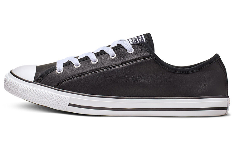 (W) Converse Chuck Taylor All Star Dainty Low Shoes Black/ 'White'
