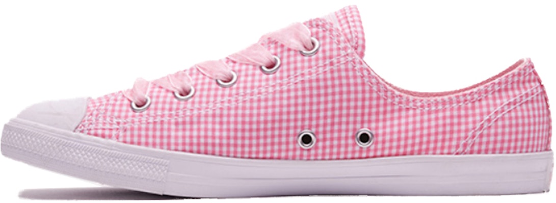 (W) Converse Chuck Taylor All Star Dainty Low 'Pink Plaid' Kotak Merah Muda 560832C Order (W) Converse Chuck Taylor All Star Dainty Low 'Pink Plaid' Kotak Merah Muda 560832C
