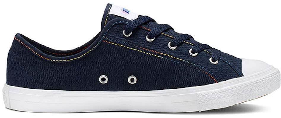 (Women) Converse Chuck Taylor All Star Dainty Rainbow Low Top Cowboy Blue 564978C Order (Women) Converse Chuck Taylor All Star Dainty Rainbow Low Top Cowboy Blue 564978C