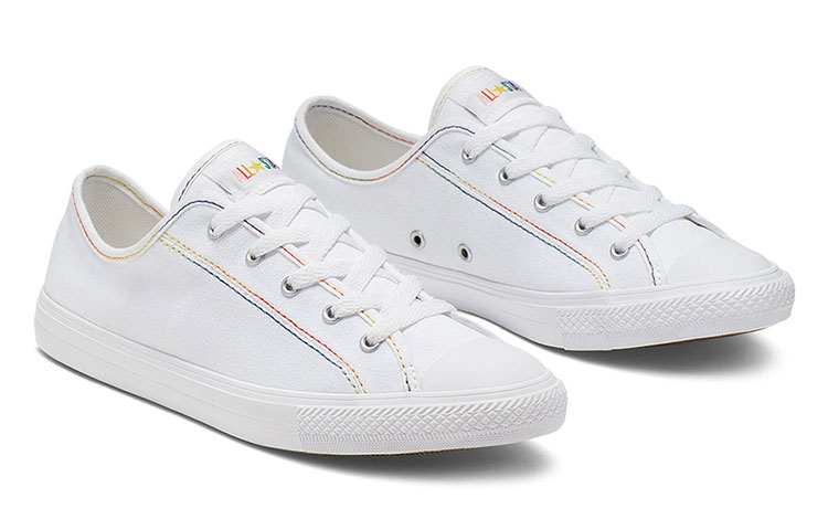 Lookbook (W) Converse Chuck Taylor All Star Dainty Rainbow Low Top Rendah 564979C