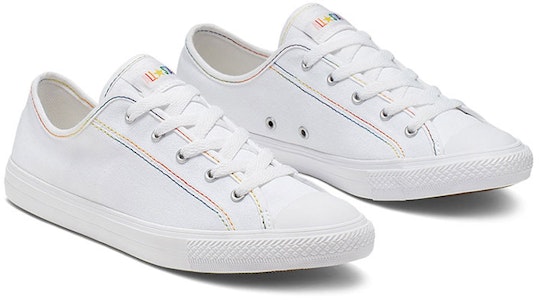 (W) Converse Chuck Taylor All Star Dainty Rainbow Low Top Rendah 564979C Lookbook (W) Converse Chuck Taylor All Star Dainty Rainbow Low Top Rendah 564979C