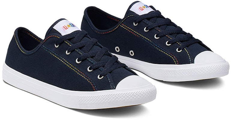 (Women) Converse Chuck Taylor All Star Dainty Rainbow Low Top Cowboy Blue 564978C Lookbook (Women) Converse Chuck Taylor All Star Dainty Rainbow Low Top Cowboy Blue 564978C
