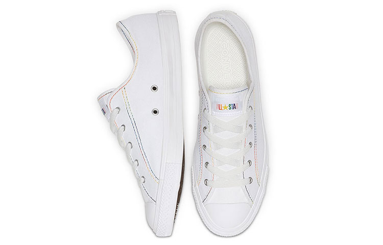 Shop (W) Converse Chuck Taylor All Star Dainty Rainbow Low Top Rendah 564979C