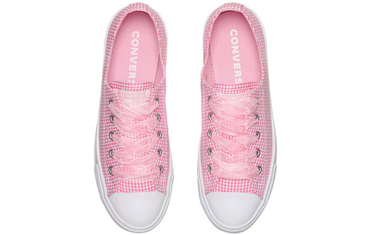 Details for (W) Converse Chuck Taylor All Star Dainty Low 'Pink Plaid' Wanita Merah Jambu Plaid 560832C