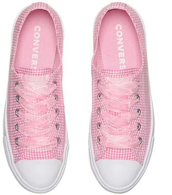 女款Converse Chuck Taylor全明星低筒細版‘粉色格紋’560832C Sizing 女款Converse Chuck Taylor全明星低筒細版‘粉色格紋’560832C
