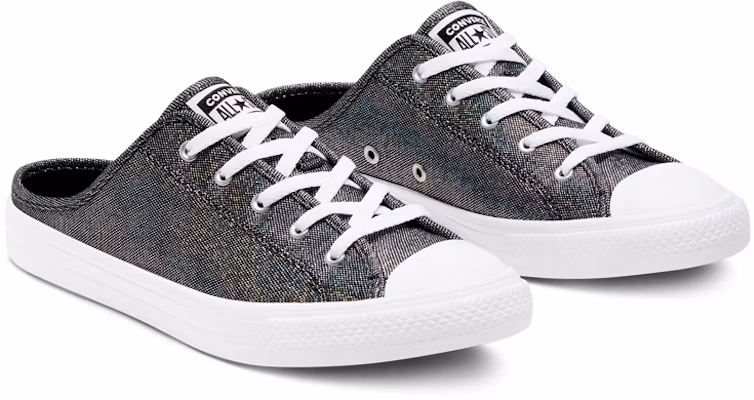 (W) Converse Chuck Taylor All Star Dainty Mule Metal Hitam Sepatu Kanvas Kasual 568811C Lookbook (W) Converse Chuck Taylor All Star Dainty Mule Metal Hitam Sepatu Kanvas Kasual 568811C