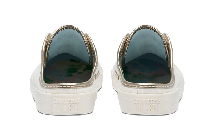 (W) Converse Chuck Taylor All Star Dainty Mule 'Washed Florals - Egret Light Gold' 圖 4