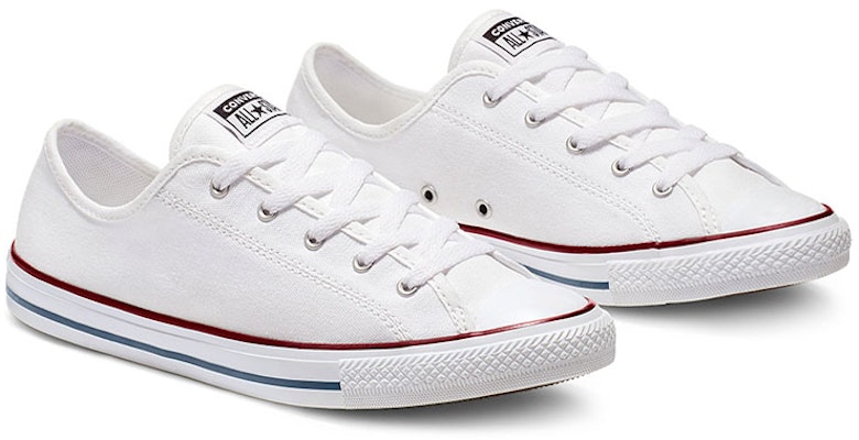 Converse Chuck Taylor All Star Dainty OX 防滑透氣輕便耐磨 低筒 帆布鞋 女款 白 Order Converse Chuck Taylor All Star Dainty OX 防滑透氣輕便耐磨 低筒 帆布鞋 女款 白
