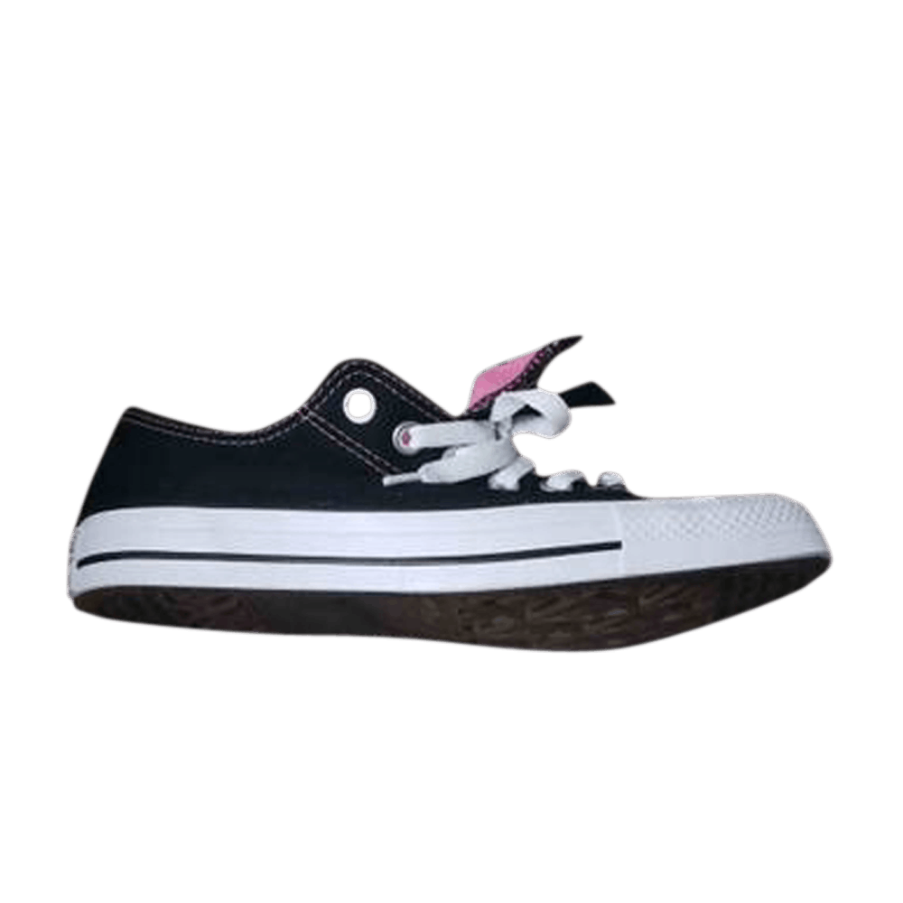 (W) Converse Chuck Taylor All Star Double Tongue 'Black Pink Plaid'