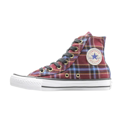(W) Converse Chuck Taylor All Star Double Zip Hi 'Red Plaid'