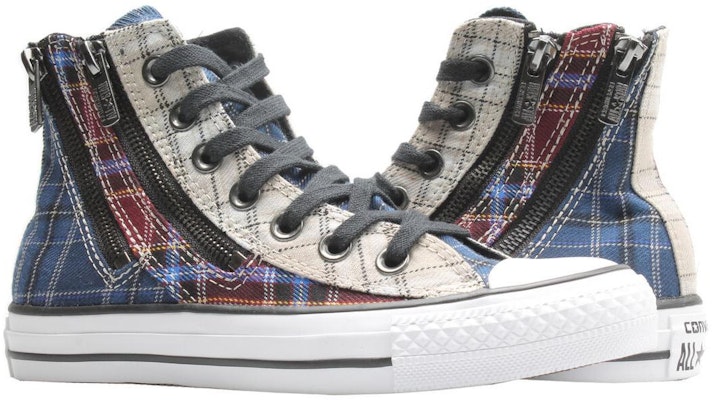 (W) コンバース チャック テイラー オールスター ダブルジップ ハイ 'ブループレイド' 549575C Lookbook (W) コンバース チャック テイラー オールスター ダブルジップ ハイ 'ブループレイド' 549575C