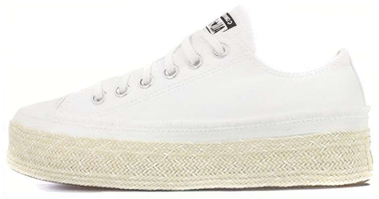 (Women) Converse Chuck Taylor All Star Espadrille Low 'Trail to Cove - White' 567686C Buy (Women) Converse Chuck Taylor All Star Espadrille Low 'Trail to Cove - White' 567686C