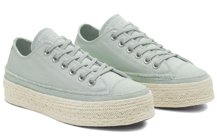 (W) Converse Chuck Taylor All Star Espadrille Low 'Trail to Cove - Green Oxide' 圖 3