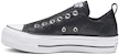 (W) Converse Chuck Taylor All Star Final Frontier Platform Slip Tapak Tebal 'Hitam Putih' 565240C