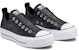 (W) Converse Chuck Taylor All Star Final Frontier Platform Slip Tapak Tebal 'Hitam Putih' 565240C
