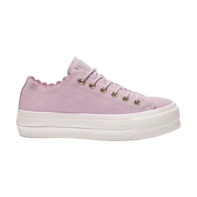(W) Converse Chuck Taylor All Star Frilly Thrills Lift Low 'Pink Foam'