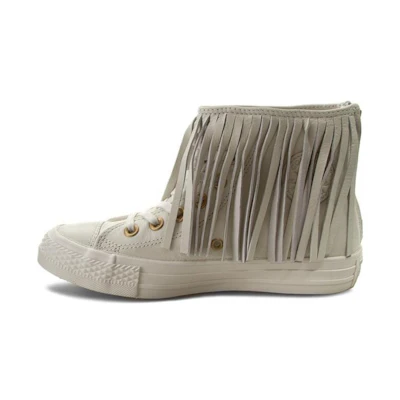(W) Converse Chuck Taylor All Star Fringe Hi 'White'