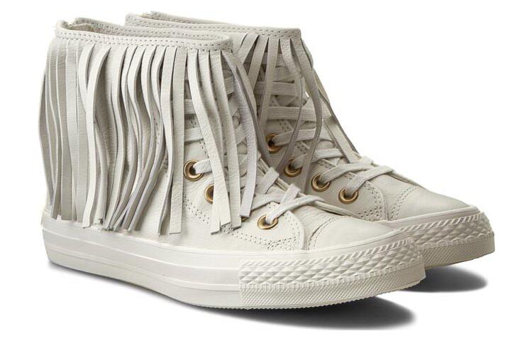 Lookbook (Women) Converse Chuck Taylor All Star Fringe Hi 'White' 551643C