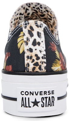 Buy Women Converse Chuck Taylor All Star Hawaiian Mix Platform Low Top Floral Thick Sole Black White 565793C Novelship
