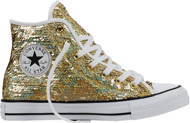 (W) Converse Chuck Taylor All Star 高筒鞋「金白黑」 553439C Buy (W) Converse Chuck Taylor All Star 高筒鞋「金白黑」 553439C