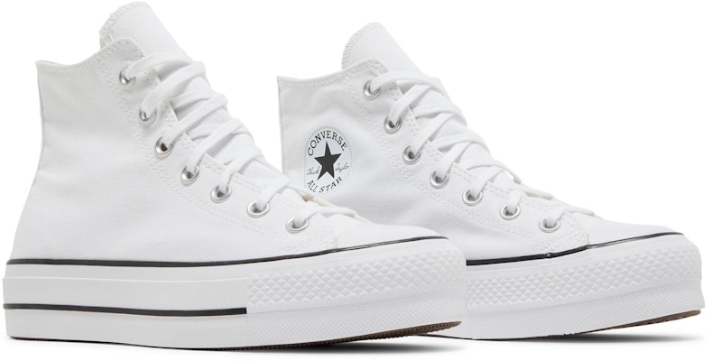 Women Converse Chuck Taylor All Star Hi Platform White Black 560846C 560846F