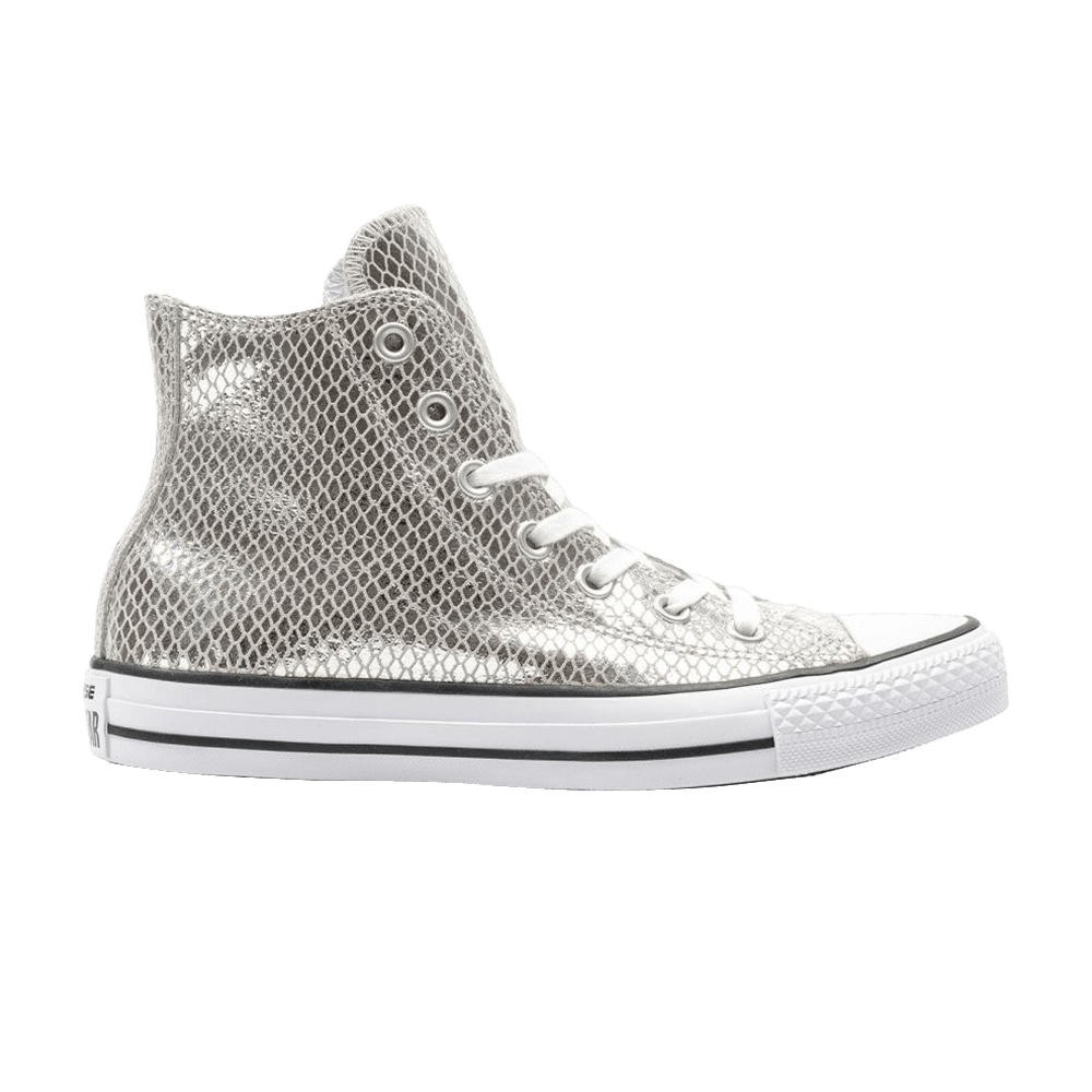 (Women) Converse Chuck Taylor All Star Hi 'Silver' 555965C