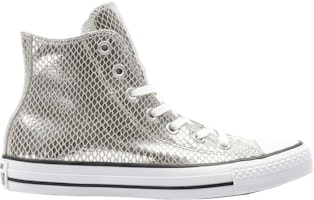 (Women) Converse Chuck Taylor All Star Hi 'Silver' 555965C (Women) Converse Chuck Taylor All Star Hi 'Silver' 555965C
