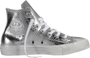 (Women) Converse Chuck Taylor All Star Hi 'Silver Glam' 542438 (Women) Converse Chuck Taylor All Star Hi 'Silver Glam' 542438