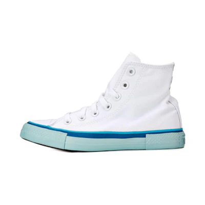 (W) Converse Chuck Taylor All Star Hi 'White Blue'
