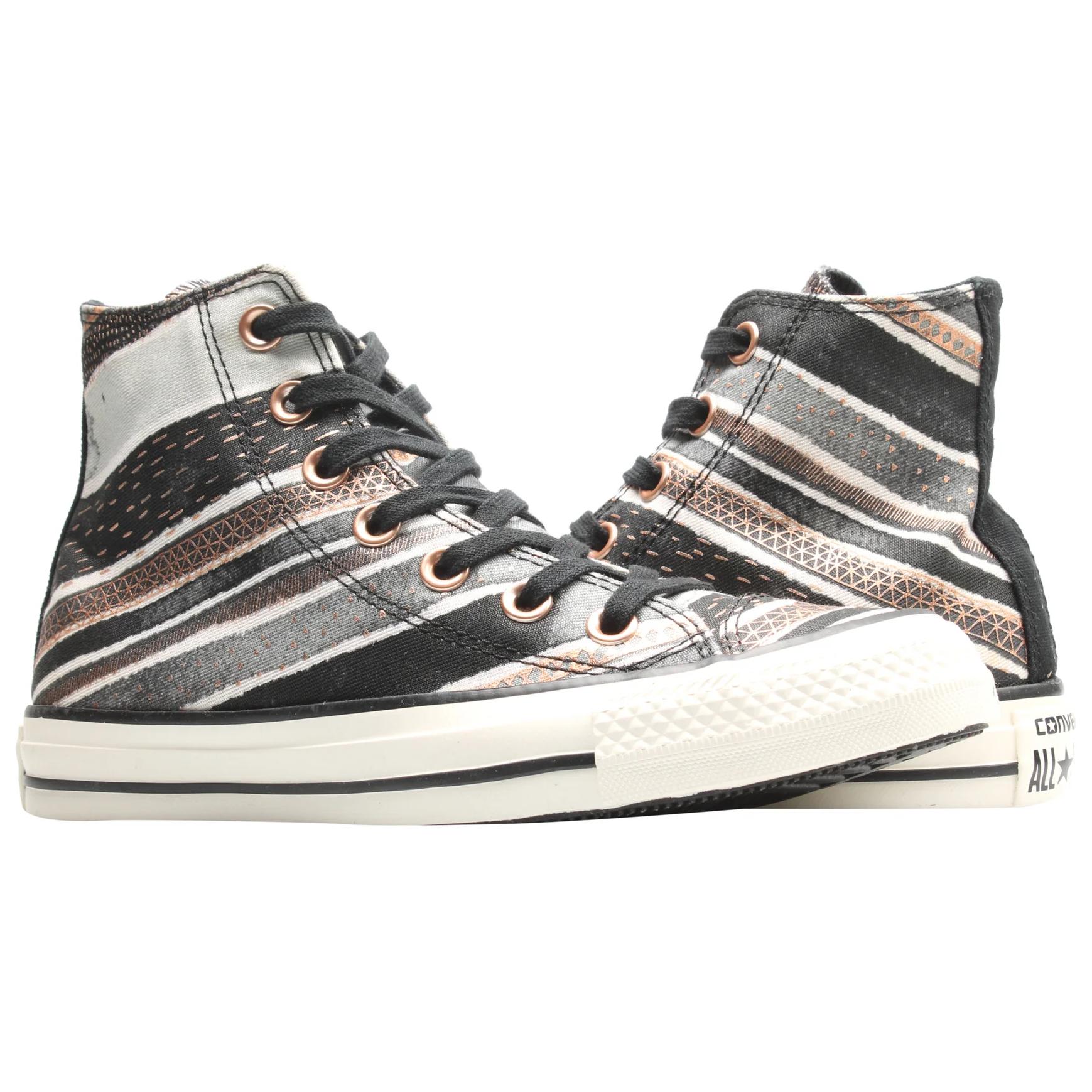 (W) Converse Chuck Taylor All Star Hi Festive Stripe Black Dolphin 圖 3