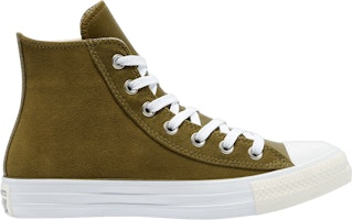 (Women) Converse Chuck Taylor All Star High '+1 Detail - Dark Moss' 569766C (Women) Converse Chuck Taylor All Star High '+1 Detail - Dark Moss' 569766C