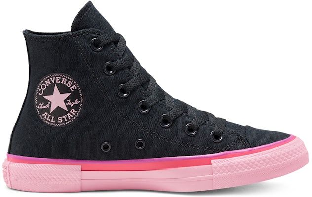 (W) Converse Chuck Taylor All Star Negro/Rosa 568804C Order (W) Converse Chuck Taylor All Star Negro/Rosa 568804C