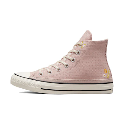 (W) Converse Chuck Taylor All Star High 'Autumn Embroidery - Stone Mauve'
