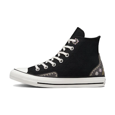 (W) Converse Chuck Taylor All Star High 'Autumn Embroidery - Black'