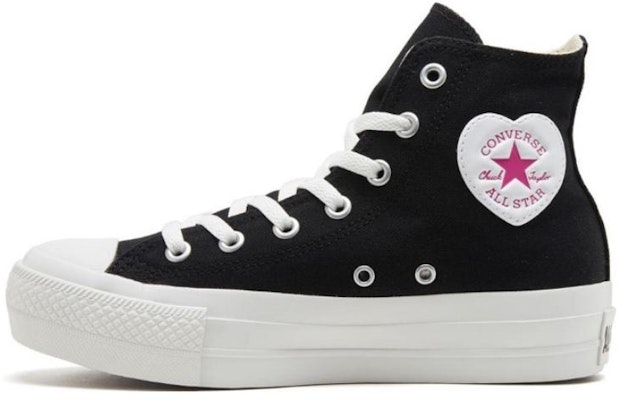 Buy Women Converse Chuck Taylor All Star High Black Heart Japan Edition 31308550 Novelship
